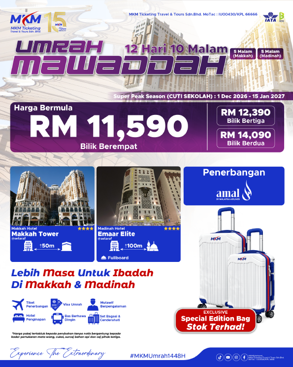 MKM Pakej Umrah Mawaddah