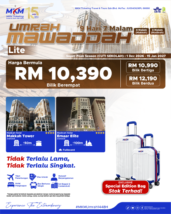 MKM Pakej Umrah Mawaddah