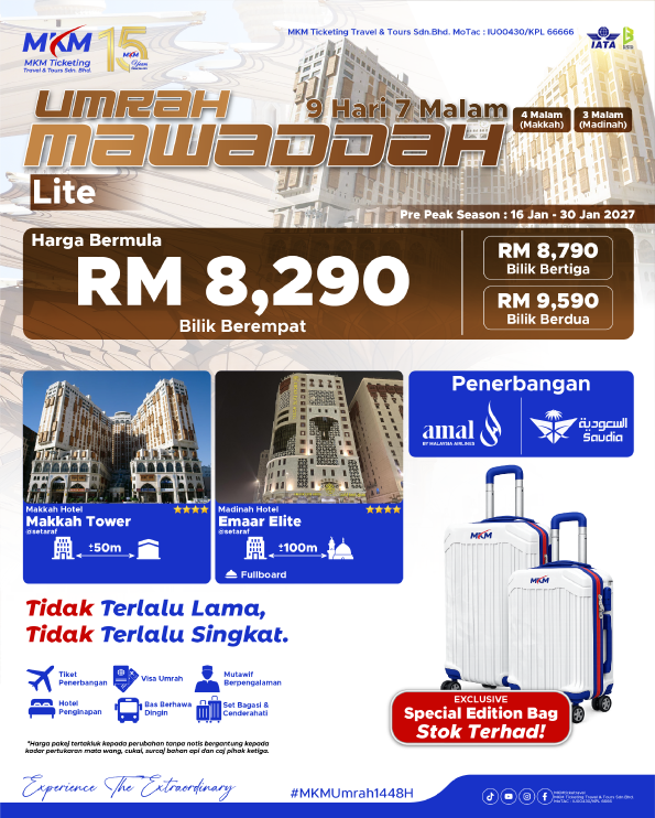 MKM Pakej Umrah Mawaddah