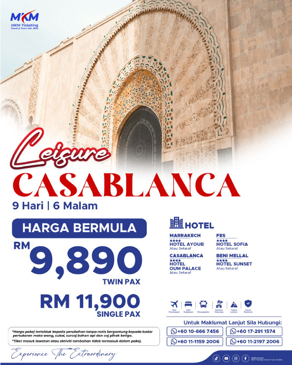 Pakej Casablanca
