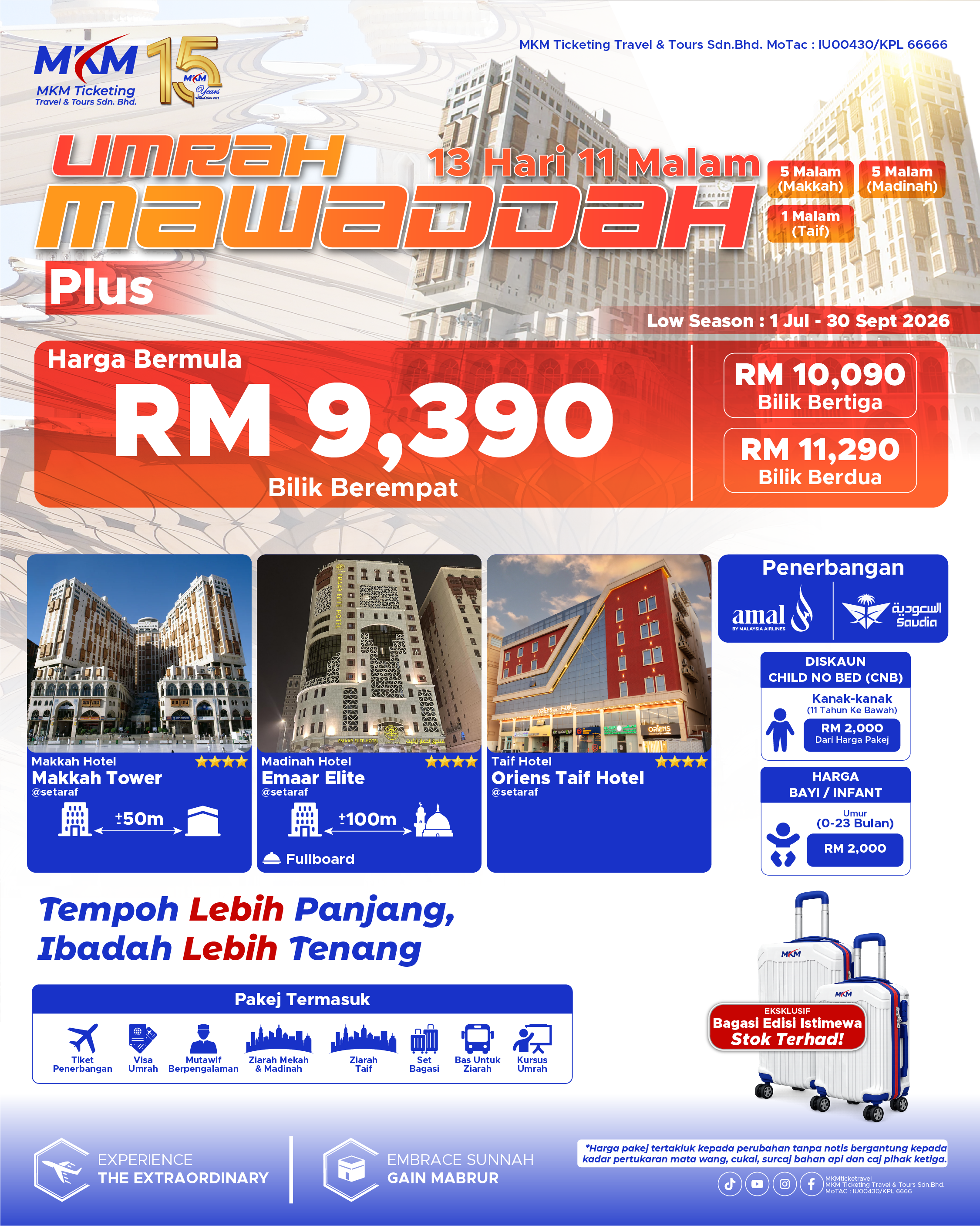 MKM Pakej Umrah Mawaddah