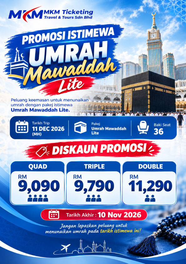 Promosi Harga Menjunam